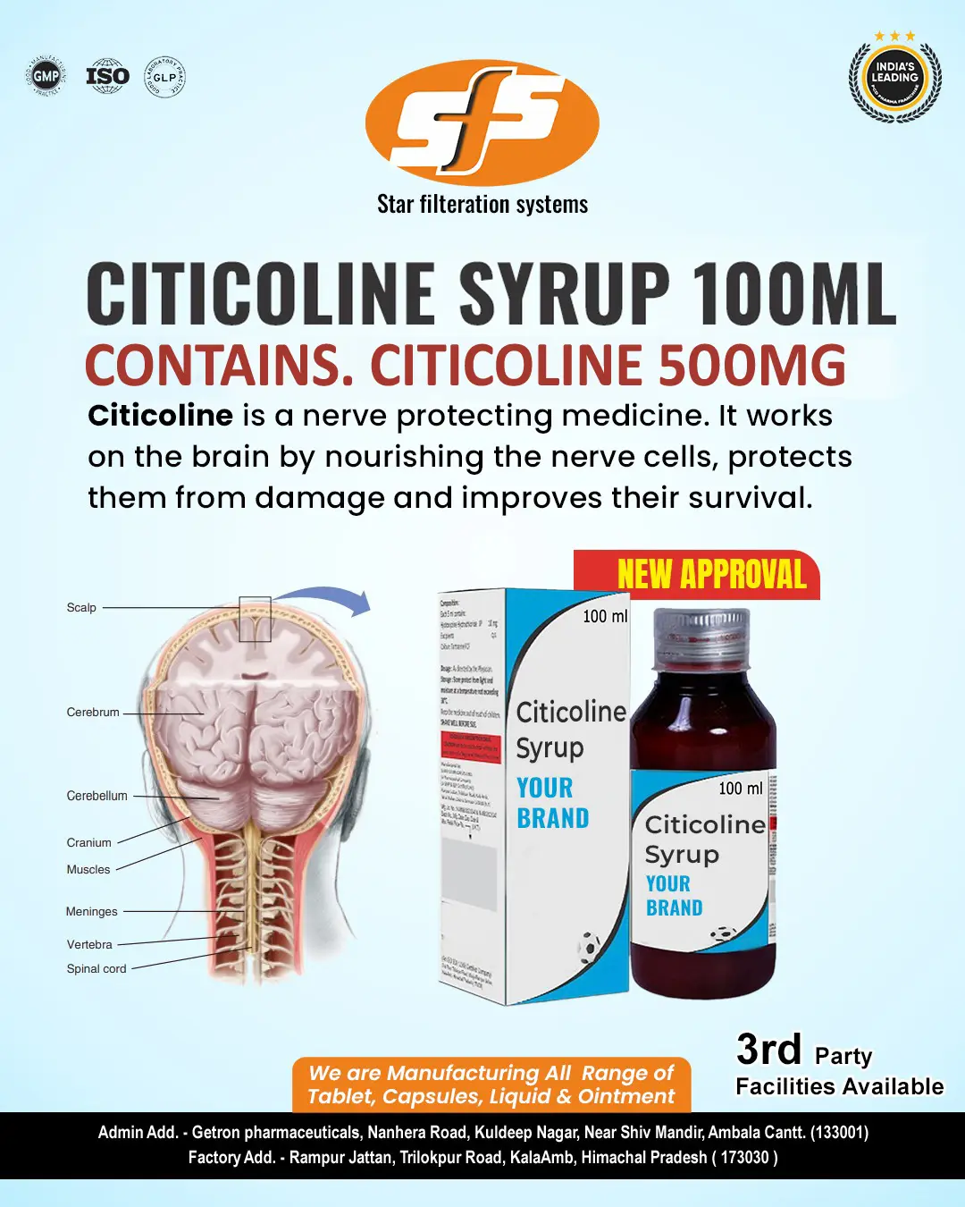 Citicoline Syrup 100ml
