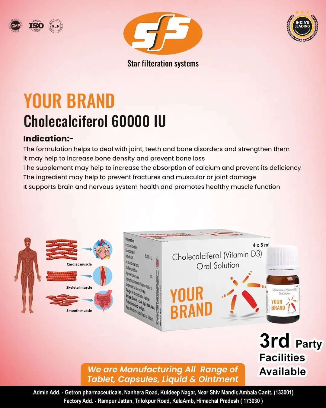 Cholecalciferol 6000 IU (Nanoshot)