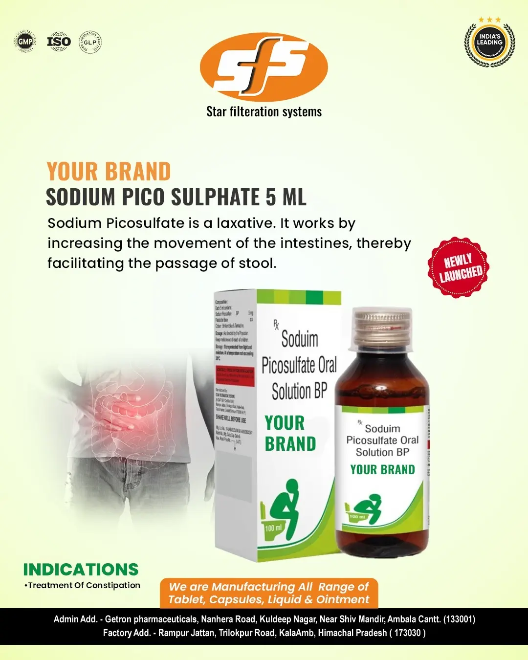 Sodium Pico Sulphate 5ml