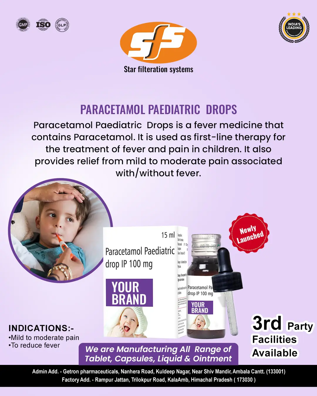  Paracetamol Paediatic Drops