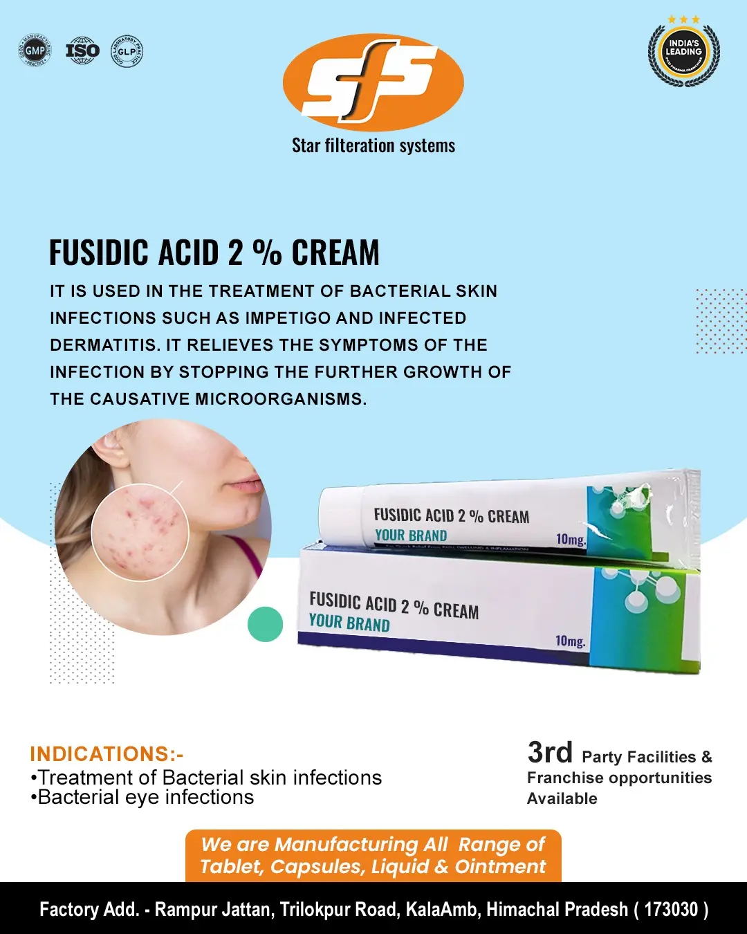 Fusidic Acid 2% Cream