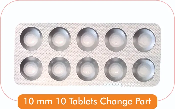 10mm 10 Tablets Change part