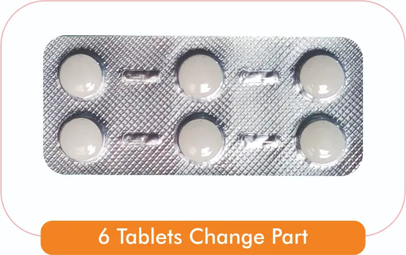 6 Tablets Change part