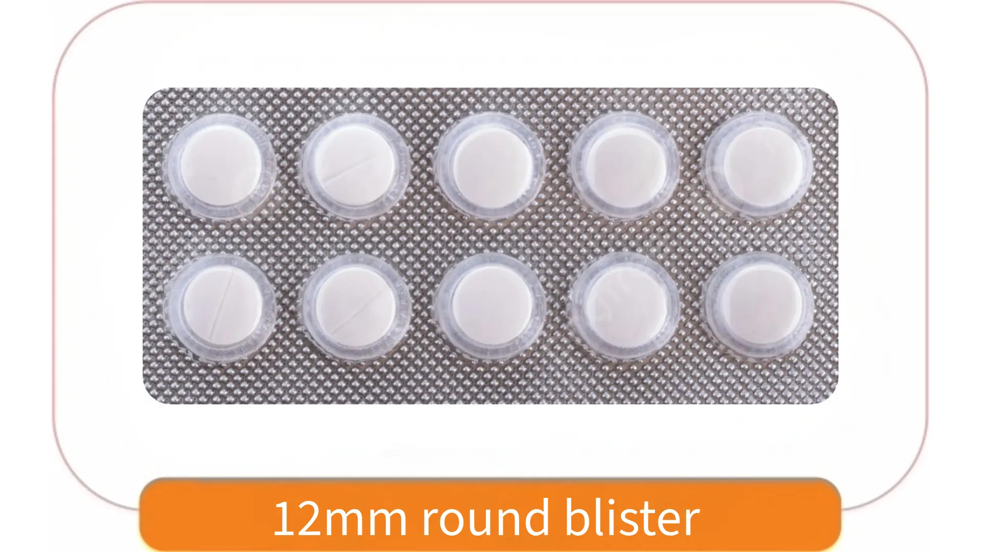 12mm Round Blister