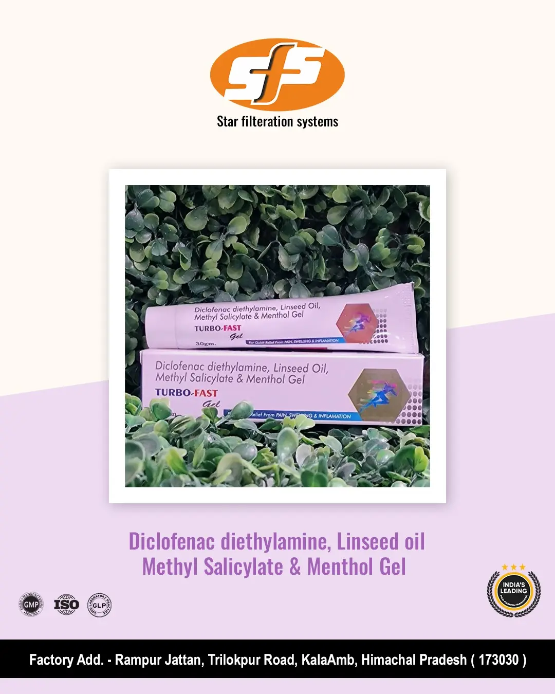 Diclofenac deithylamine , Linseed oil Methyl Salicylate &amp; Menthol Gel